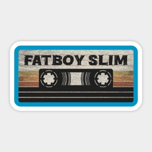 Fatboy Slim Mix Tape Sticker